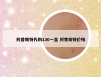 阿普斯特代购130一盒 阿普斯特价格