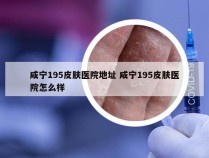 咸宁195皮肤医院地址 咸宁195皮肤医院怎么样